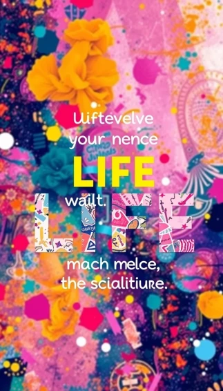 Life Text Wallpaper