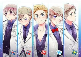 Nordic Hetalia Fan Art