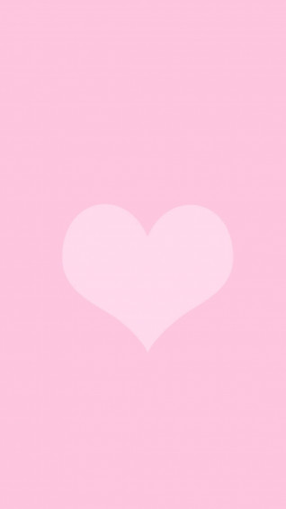 Aesthetic Pink iPhone Pastel Heart Wallpaper