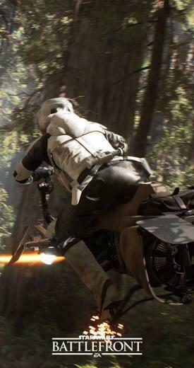 Wallpaper Bild Star Wars Battlefront Smartphone