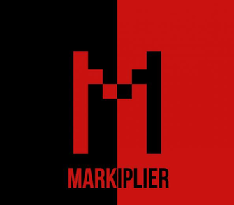 My Red And Black Markiplier Logo By Creepypasta81691
