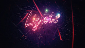 Neon Lights HD Wallpaper On