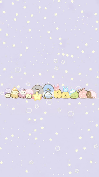 Alisa On Sumikko Gurashi Bg iPhone Wallpaper