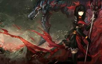 Anime Girl Warrior HD Wallpaper By Alextgfan