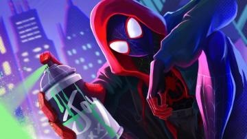 Miles Morales Spider Man Into The Verse 4k Wallpaper