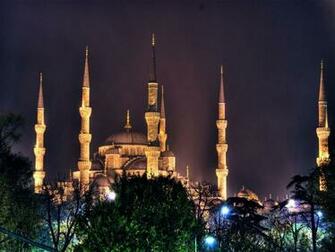 Blue Mosque Desktop Wallpaper Turkey