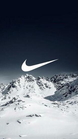 Nike iPhone Wallpaper Snowboarding 3d