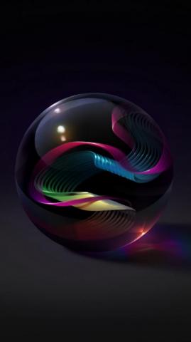 3d Color Ball Glass Art HD Wallpaper