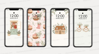 Cute Cottagecore iPhone Wallpaper Aesthetic Phone
