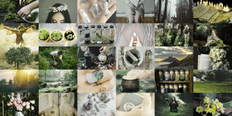 Spring Aesthetic Collage iPhone Background Wallpaper