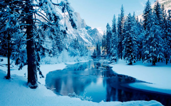 Enjoy The Beauty Of Nature This Winter Season Wallpaper