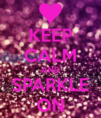 Keep Calm And Sparkle On Carry Image Generator