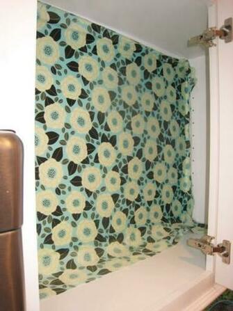 Using Starch To Make Wallpaper Out Of Fabric I Keep Thinking
