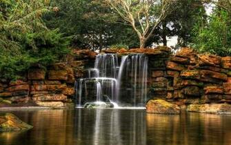 Waterfalls Wallpaper Nature HDr