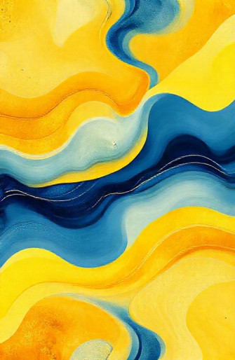 Yellow And Blue Wallpaper