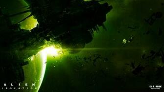 Alien Isolation Game HD Wallpaper Games