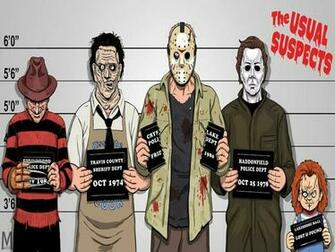 Comics Funny Freddy Krueger Jason Voorhees Michael Myers