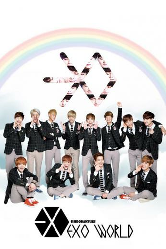 iPhone Home Screen Wallpaper Exo