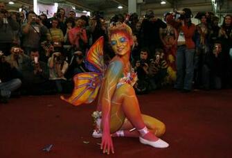 Amazing Body Painting Wallpaper Image