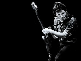 Bruce Springsteen Wallpaper Black And White
