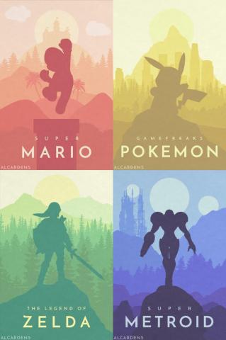 Some Nintendo Posters Wallpaper I Made Hype Nintendoswitch