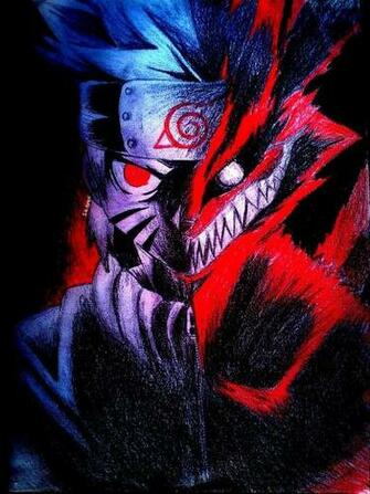 Naruto Uzumaki Nine Tails Chakra Mode Wallpaper By