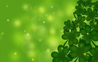 Shamrocks Wallpaper Holiday