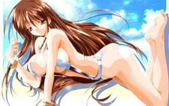 Ecchi Swimsuits Swimsuit HD Wallpaper Anime Manga