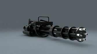 Minigun Wallpaper