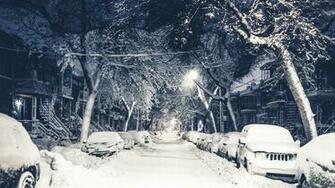 New York Winter Wallpaper