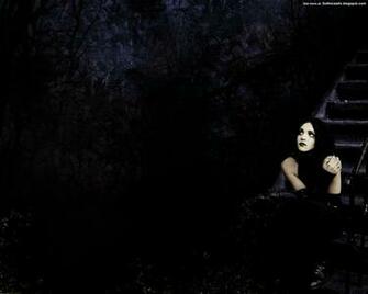 Gothic Girl Dark Wallpaper