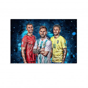 Cristiano Ronaldo Lionel Messi Neymar Jr Wallpaper Football
