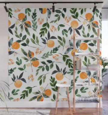 Recreate A Wallpaper Accent Wall Using Paint Greywoodmama