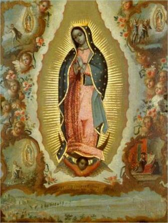 Mexican Virgin Mary Wallpaper The Mother Of God Appeared