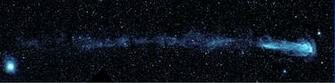 Above Mira S Comet Like Tail Stretches More Than Light Years