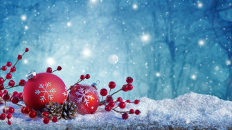 Wallpaper Christmas Ornaments Decorations Holiday