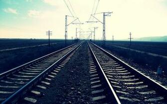 Double Rails Wallpaper Stock Photos