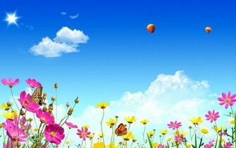 Spring Desktop Background Which Is Under The Wallpaper