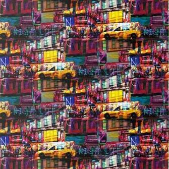 Home Wallpaper Grandeco Night Life New York Nyc