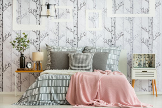 Beautiful Wallpapered Bedrooms Wallpaper