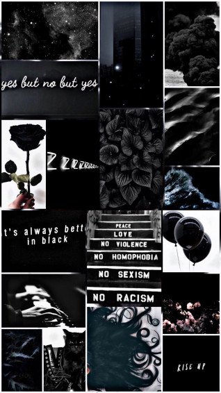 Aesthetic Wallpaper In Black