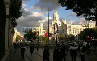 Plaza De Cibeles Madrid Spain City Wallpaper