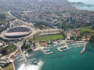 Hnk Hajduk Split Poljud Stadion Papel De Paredes Parede