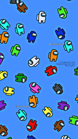 Among Us Aesthetic Wallpaper