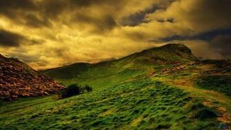 Wallpaper Sunset Near Edinburgh Scotland X Desktop