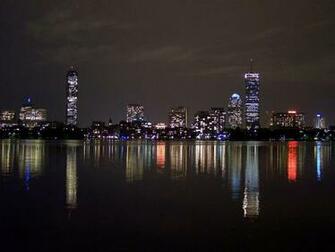 Boston Skyline Wallpaper