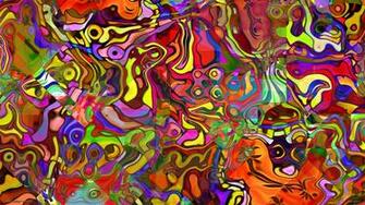 Psychedelic Art Computer Wallpaper Desktop Background