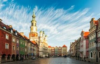 Wallpaper The Sky Building Home Area Poland Poznan
