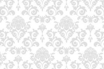 Grey Damask Wall Mural Eazywallz