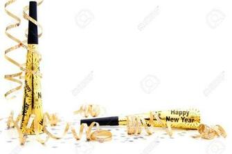 Confetti New Year Border Festival Collections